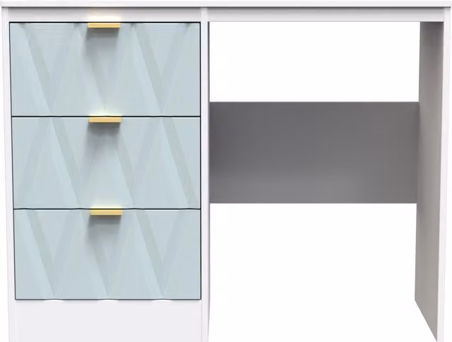 Ready Assembled 2 U Washington 3 Drawer Vanity in Duck Egg Blue – 1