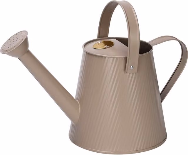 Simpa Metal Watering Can with Rose, 3 l, Mushroom – 1