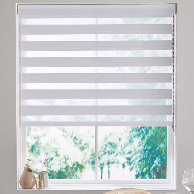 Terrys Lana Made to Measure Day and Night Blind in White