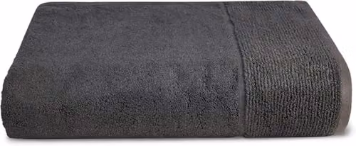 Panda Organic Bamboo and Cotton Bath Sheet in Grey, W/D/H: 100 x 150 cm – 3