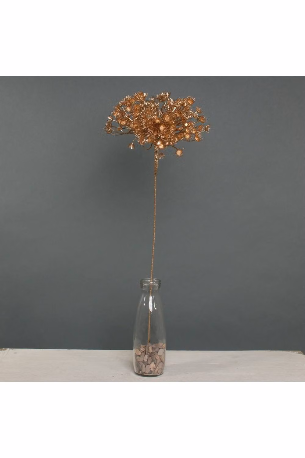 KDMD Gold Metallic Allium Tabletop Floral Decoration – 2