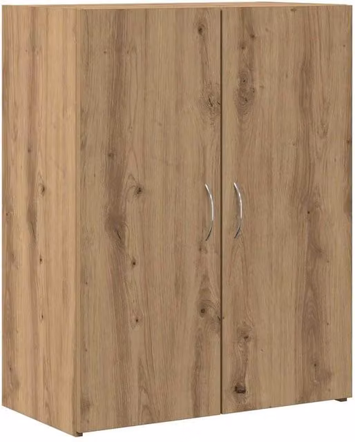 Berkfield Home Office Cabinet in Artisan Oak Brown, W/D/H: 60 x 32 x 77.5 cm – 1