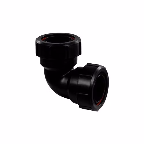 McAlpine Black Multifit 90 Degree Bend 1.5 inch MT4-BL