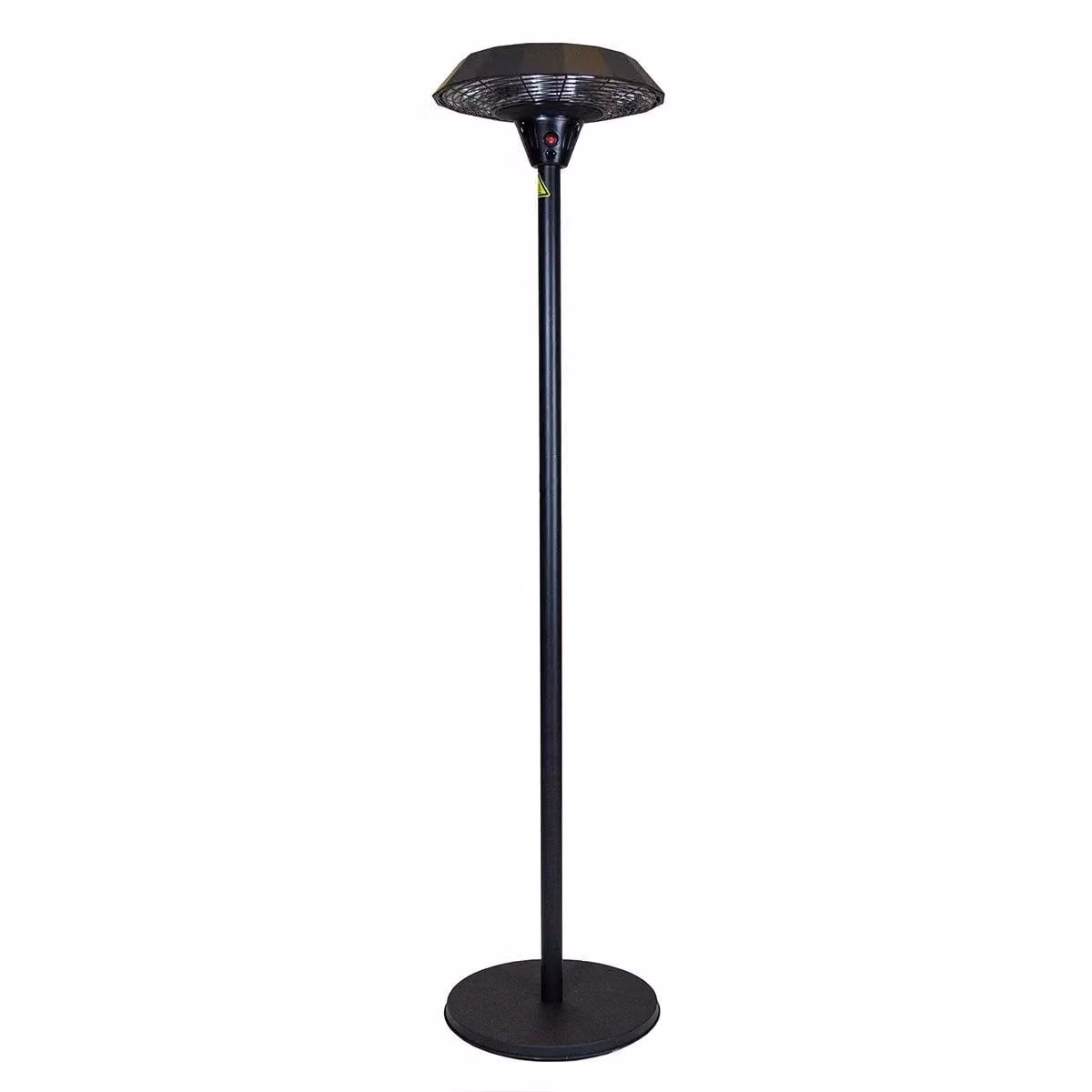 Charles Bentley Electric Floor Standing Outdoor Patio Heater, 2000W with Remote Control and 3 Adjustable Heat Settings, Black – 3