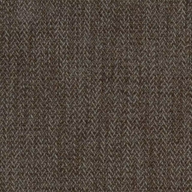 Ante Decor Herringbone Chenille Fabric in Brown and Beige