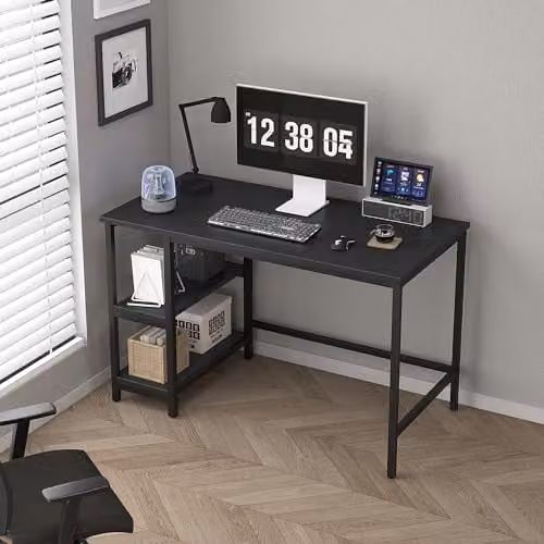 MCC Direct Chicago Computer Desk in Black