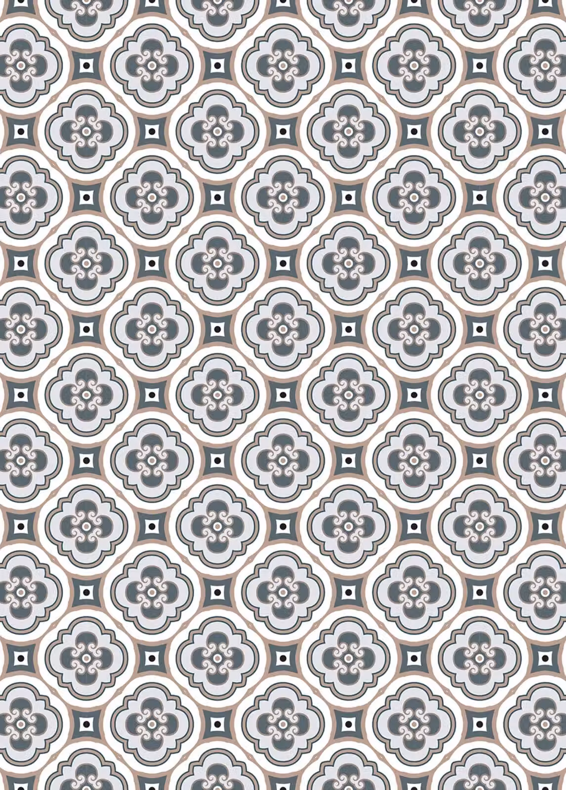 Artsy Mats Seville Multicolour Vinyl Floor Mat W: 72 cm, L: 100 cm – 2