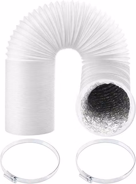 SPETLEK Air Conditioner Hose, White, W/D/H: 52 x 1000 x 52 cm