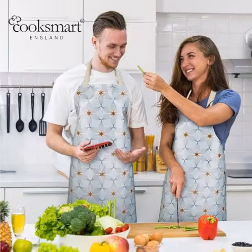 Cooksmart Purity Waterproof PVC Apron in Multicolour – 2