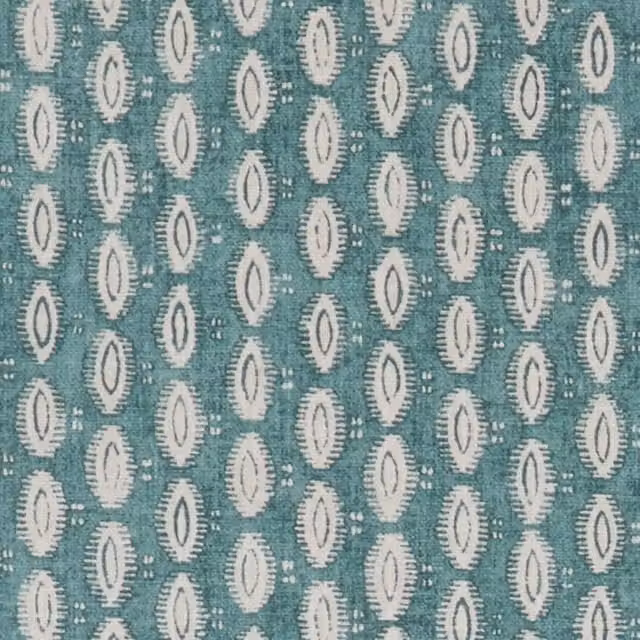 iLiv Maala Fabric Laguna Blue and Turquoise Adult Chair