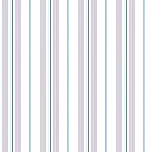 Galerie Deauville G23310 Striped Abstract Wallpaper in Mauve, White and Green