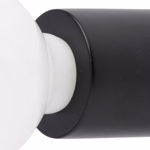 Netlighting Ten140 Modern Wall Light in Black with E27 Socket – 3