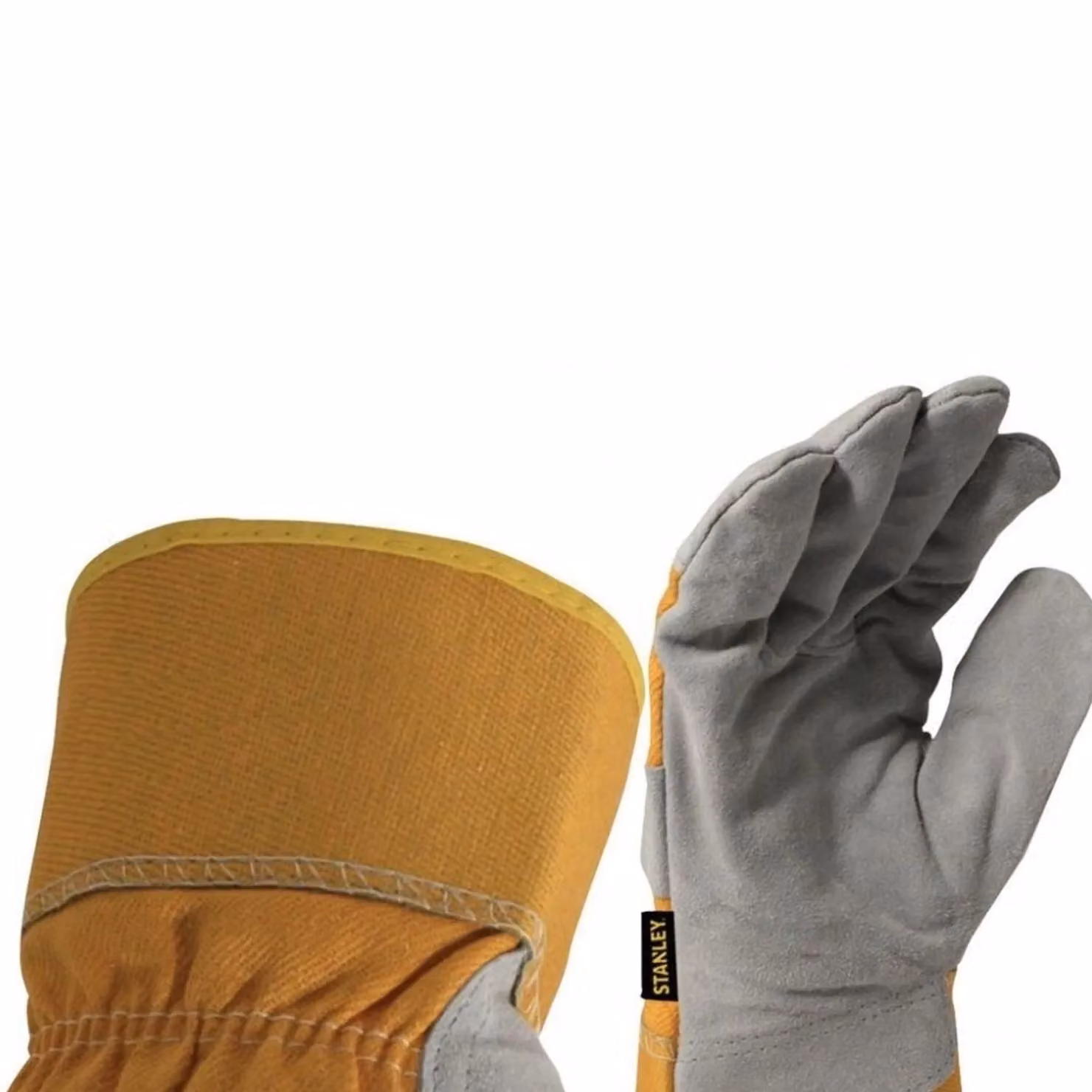 Stanley SY780 Winter Rigger Leather Gloves, Large, Multicolour – 2