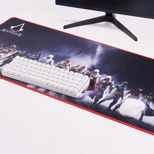 Subsonic Assassins Creed XXL Desk Mat Mouse Pad - Blue