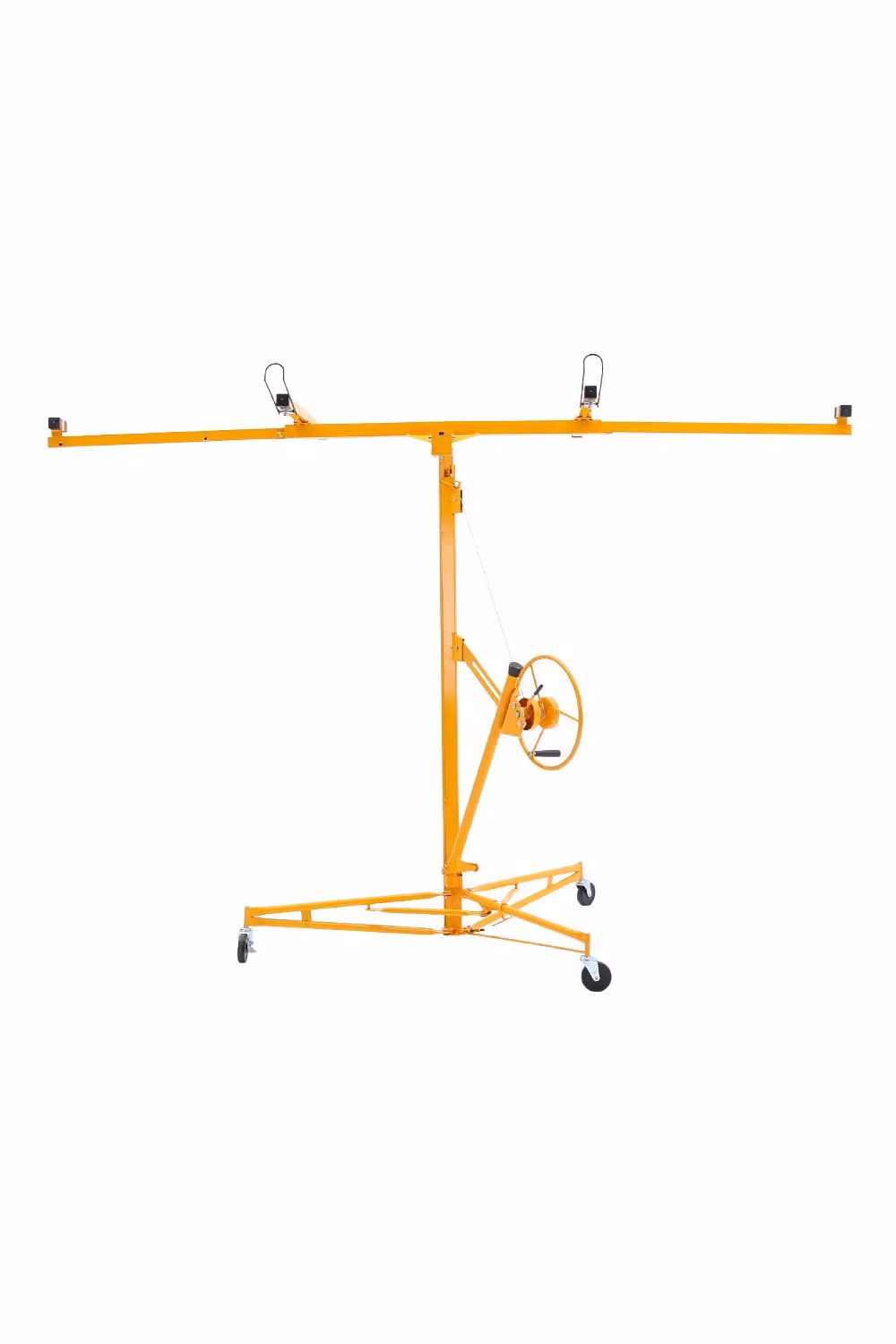 Living and Home 16ft Yellow Rolling Drywall Lifter Panel Hoist Jack Tool made of Steel – 3