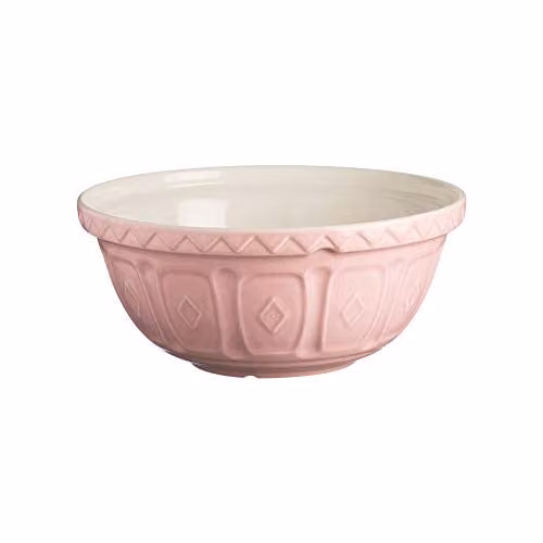 Mason Cash Pink Ceramic Mixing Bowl with 2.7 Litre Capacity and 26cm Diameter – 1