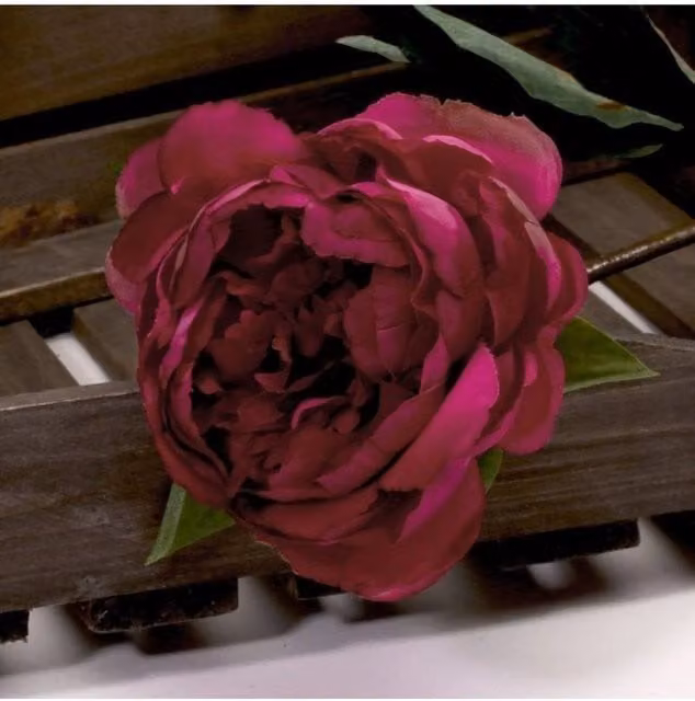 KDMD Single Peony Magenta Pink Floral Decoration, 2 Pack, Height: 68 cm – 1