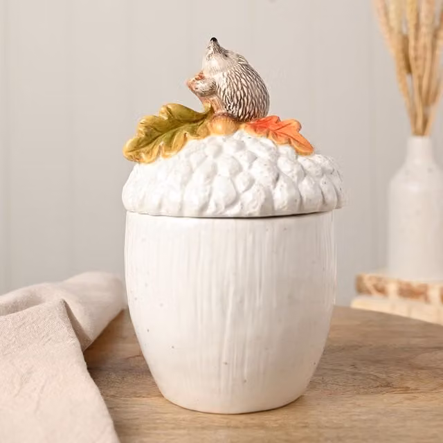 Widdop and Co White Ceramic Storage Jar – 1
