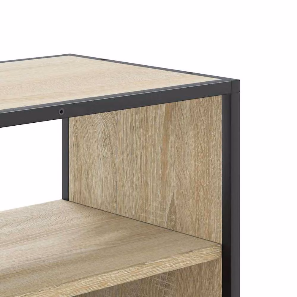 Berkfield Home TV Cabinet in Sonoma Oak, W/D/H: 60 x 31 x 39.5 cm – 5