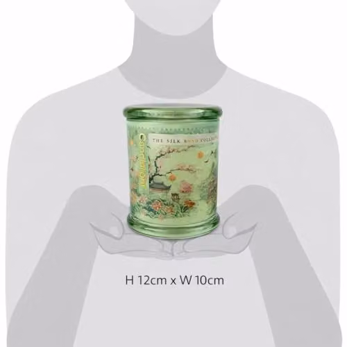 Candlelight Chengdu Luxury Scented Sakura Blossom Candle, Green, 300g – 4