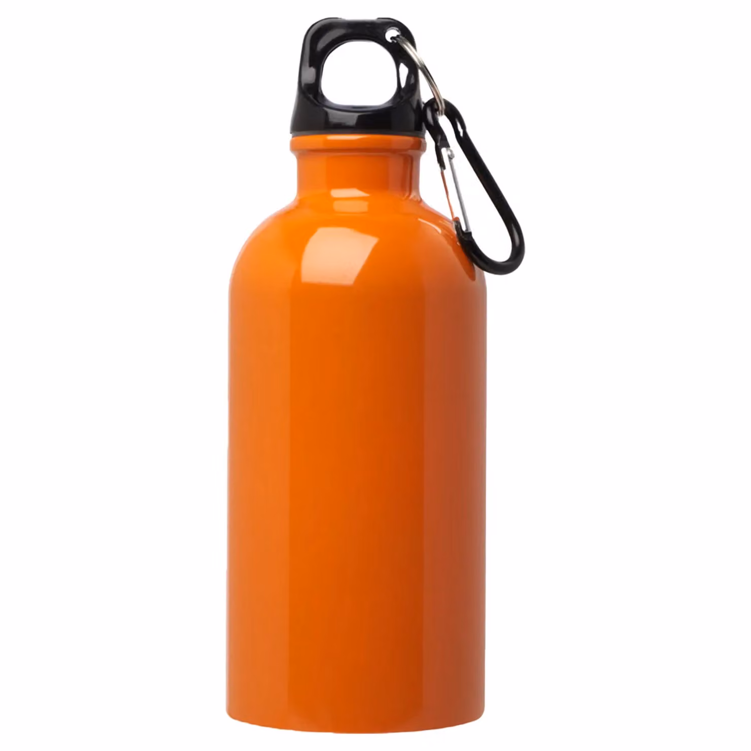 Floso Stainless Steel Single Wall Water Bottle, 400 ml, Orange – 2