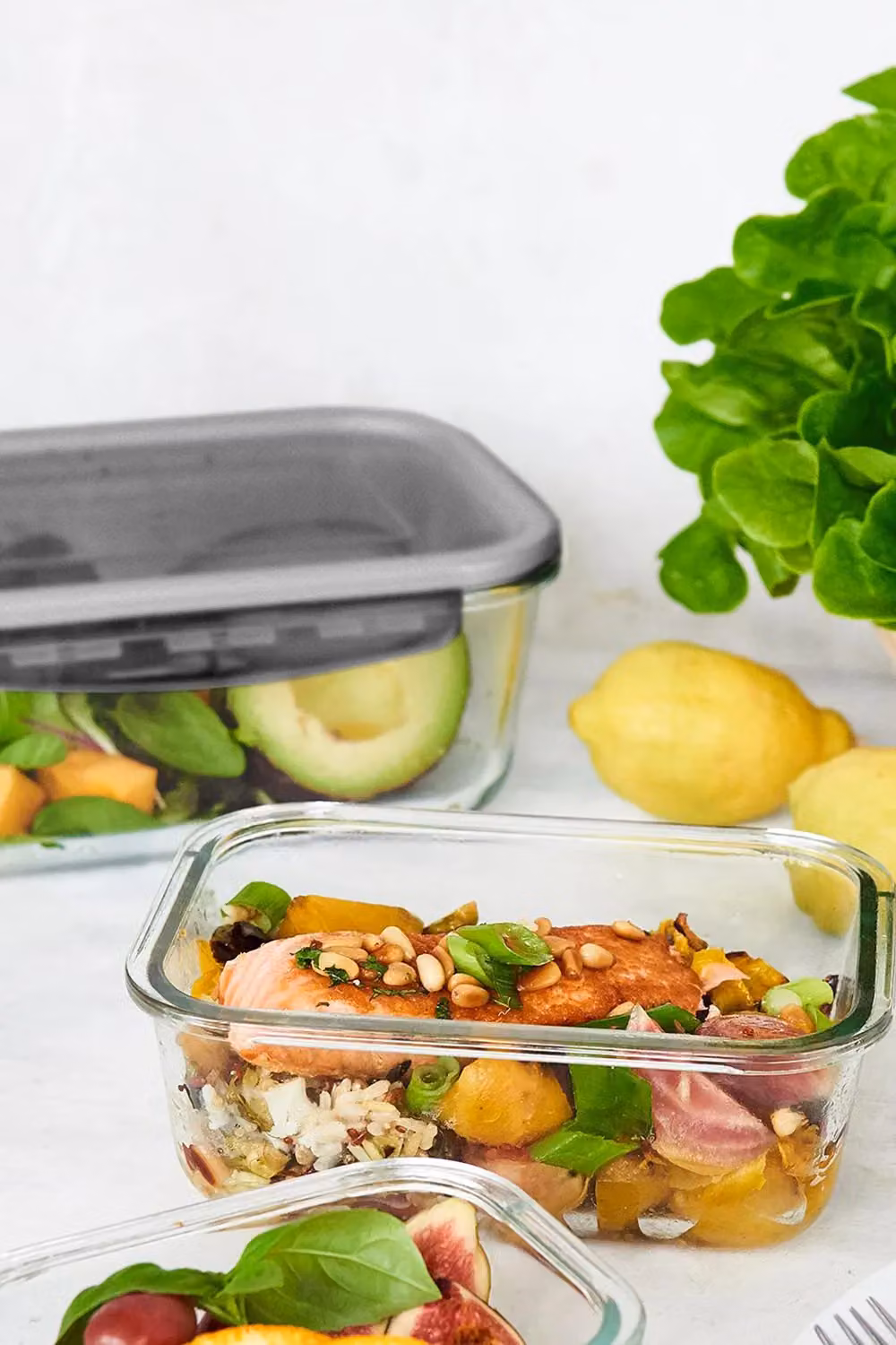 SmartStore Airtight BPA Free Glass Food Container in Transparent – 2