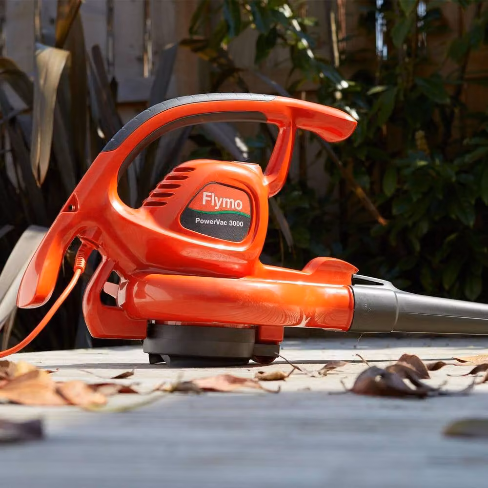 Flymo Powervac 3000 Electric Garden Blower, Vacuum and Mulcher in Orange – 8