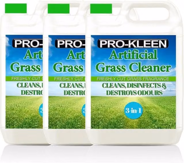 ProKleen Artificial Grass Cleaner and Disinfectant, Grass Fragrance, 3 x 5 l – 1