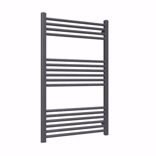 Lux Heat Anthracite Grey Steel Ladder Towel Radiator, H 100 x W 60 cm – 2
