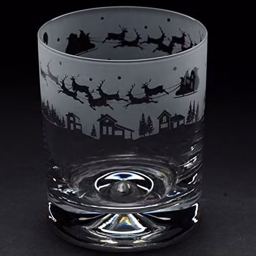 Milford Collection Animo Glass Whisky Tumbler, 300 ml, Transparent