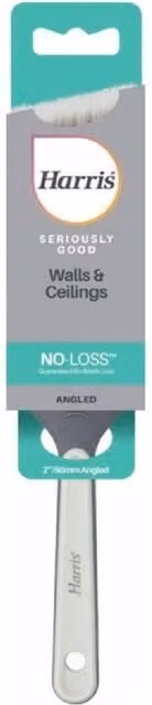 Harris Seriously Good 25mm Angled Wall and Ceiling Paint Brush in White – 1