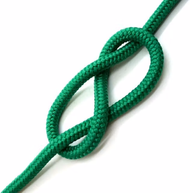 Sola Green Polypropylene Solid Braided Rope, 10 mm x 20 m
