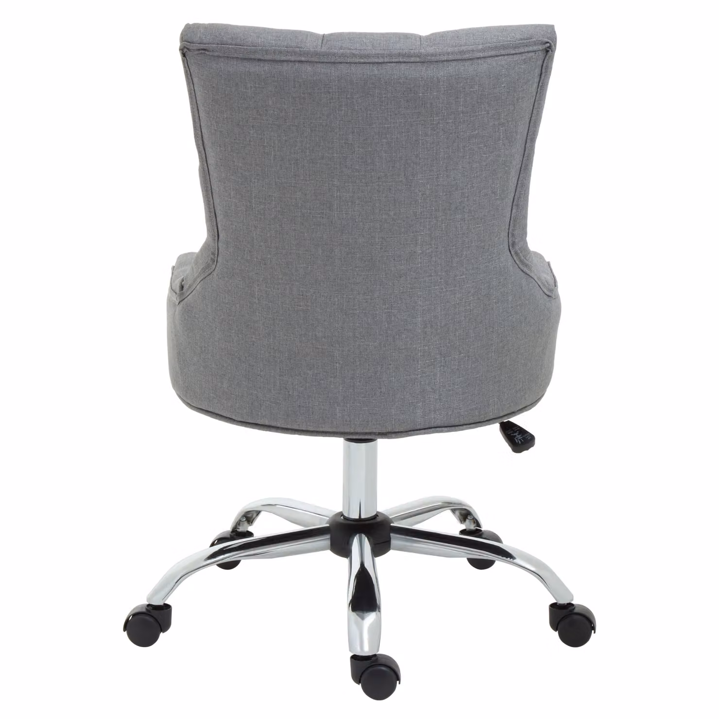 Orsina Grey Fabric and Metal Modern Executive Swivel Home Office Chair – 2