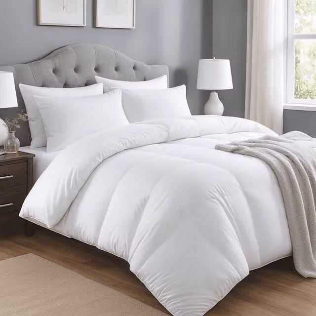 Voltico Easy Care Corovin Hollow Fibre Duvet Quilt, Double Size, 10.5 Tog, White – 1