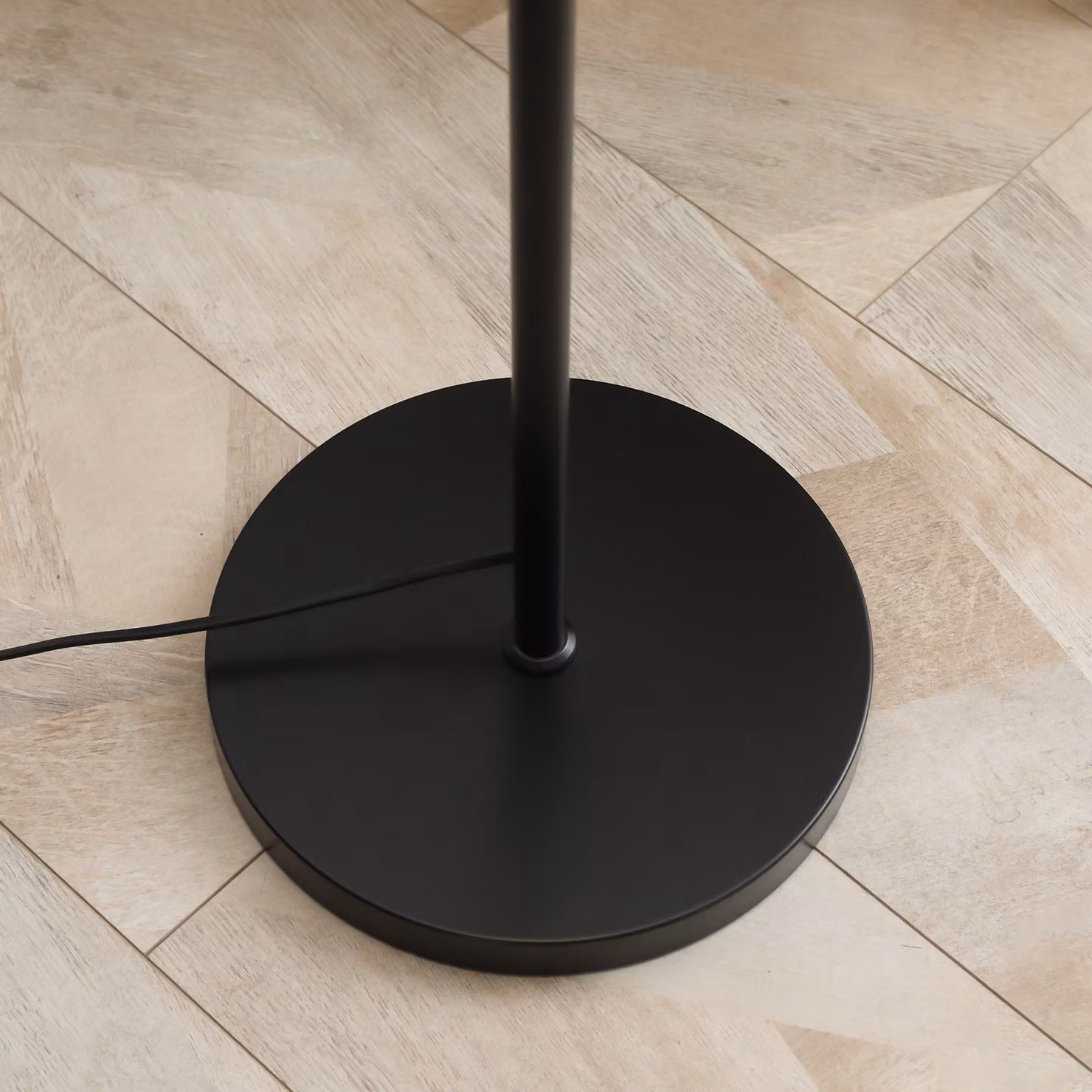 HOMCOM Industrial 3-Light Floor Standing Lamp with Metal Lampshades, Black – 6