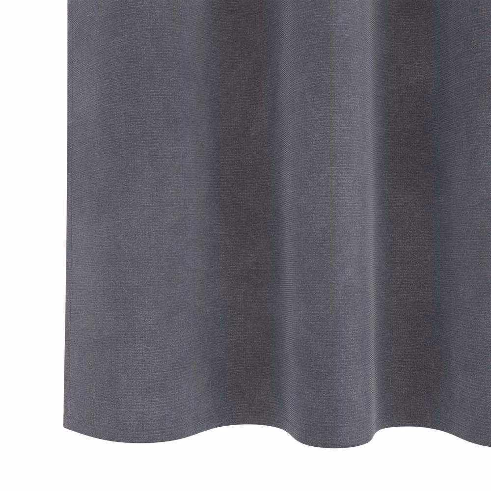 Berkfield Home Elegant Blackout Velvet Curtains with Top Tape, 2 Pack, Super Light Grey – 6
