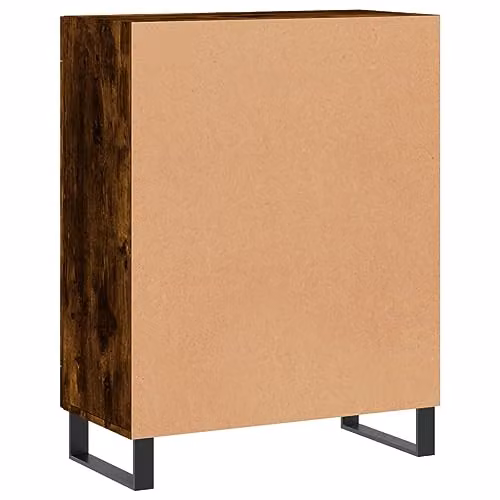 vidaXL Modern Sideboard in Brown Smoked Oak, W/D/H: 69.5 x 34.0 x 90.0 cm – 7