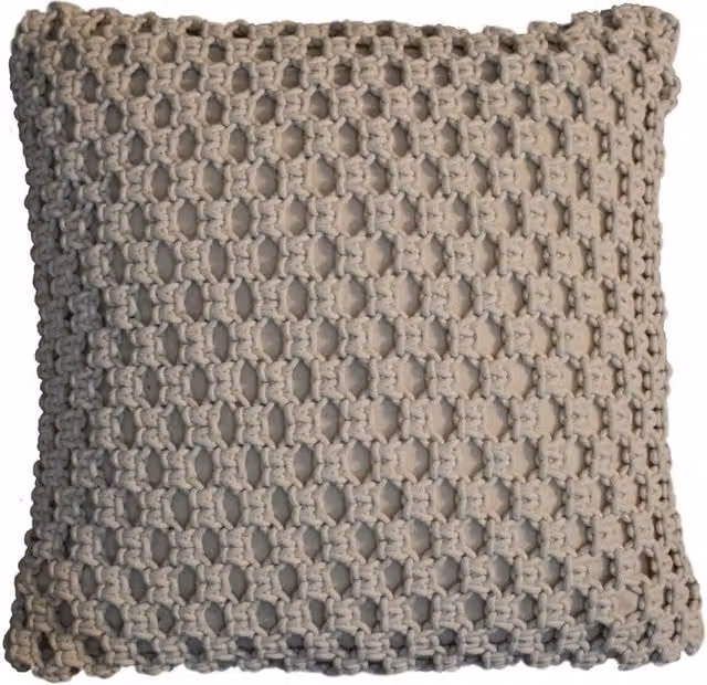 Artisan Furniture Myra Square Plain White Cushions, Pack of 2