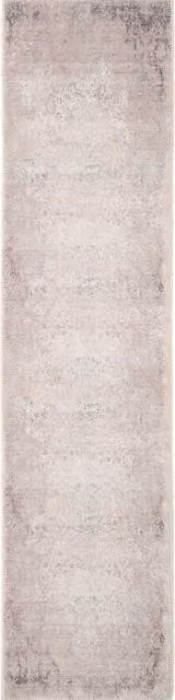 Kukoon Distressed Hallway Runner Rug in Beige and Grey, Non-Slip and Washable, W: 60 cm, L: 240 cm