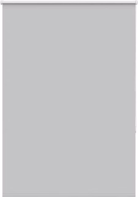 Berkfield Home Blackout Roller Blind, Light Grey, W: 95 cm, H: 175 cm