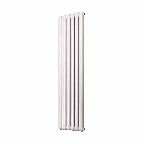 Reina Coneva Designer Radiator, White, H: 150 cm x W: 51 cm x D: 5.1 cm