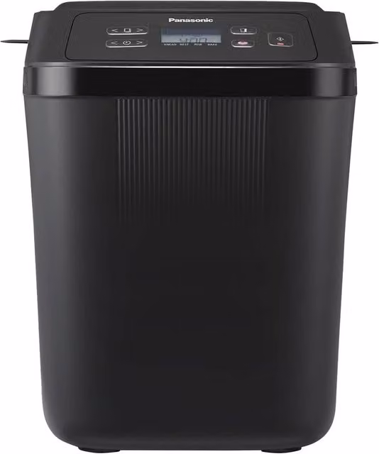 Panasonic Compact Automatic Mini Breadmaker with Timer, Black (400g)