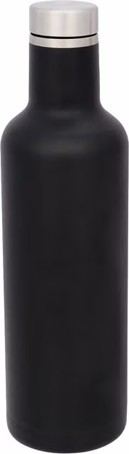Avenue Pinto Copper Vacuum Insulated Bottle in Black, 0.77 l