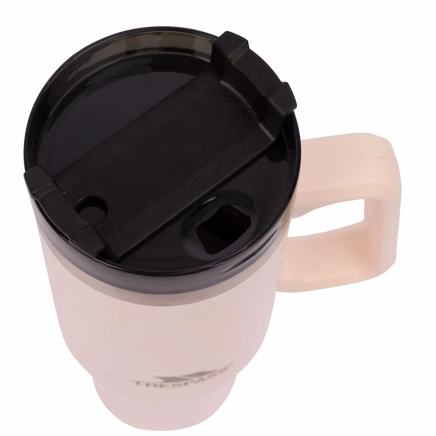 Trespass Bigup Stainless Steel Mug with Lid in Pink – 3
