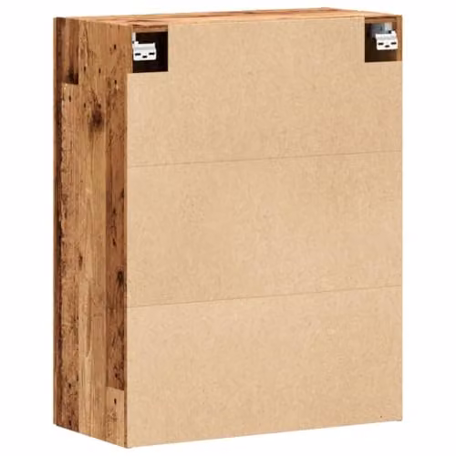 vidaXL Wall Mounted Cabinet in Old Wood Brown, W/D/H: 69.5 x 34 x 90 cm – 6
