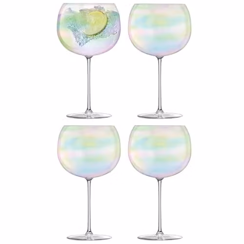 LSA White Transparent Glass Tumbler, 680ml
