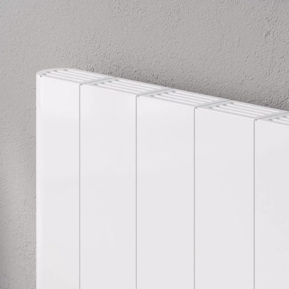 Aquarius DigiTherm Electric Aluminium Radiator with LCD Display, White, W/H: 50.0 x 89.7 cm – 2