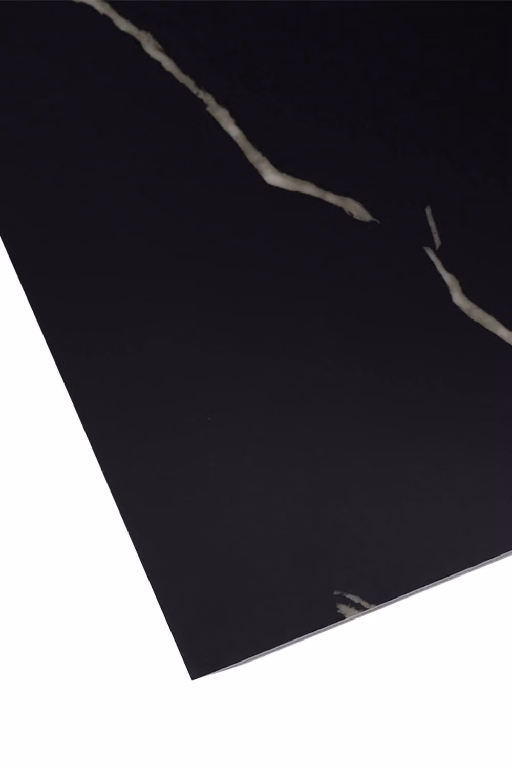 Living and Home 10pcs Black Self-Adhesive Marble PVC Wallpapers, 40 x 40 cm – 4