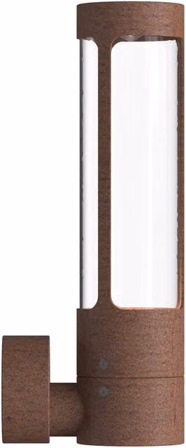 Nordlux Helix Outdoor Wall Light, Brown Corten Steel, GU10, IP44, Mains Powered – 1