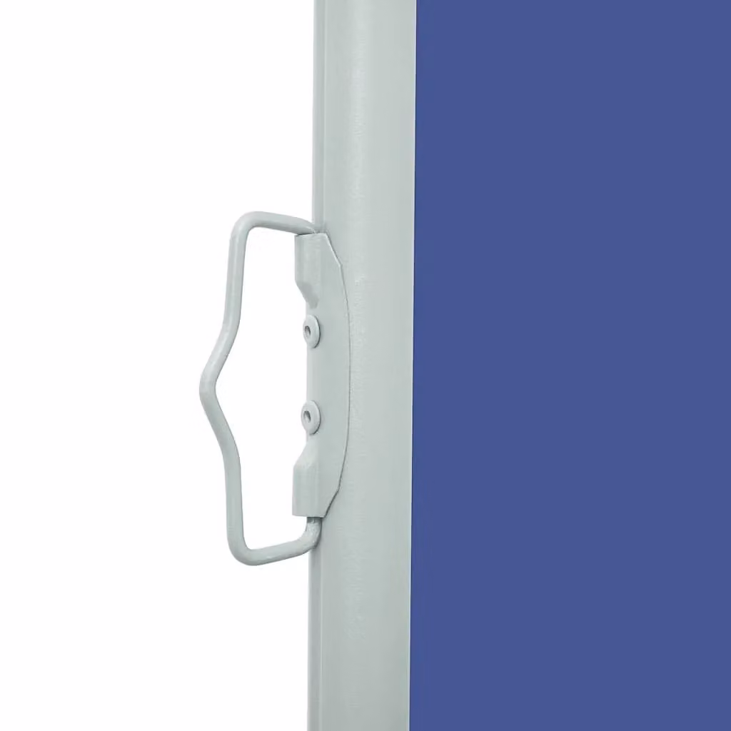 Berkfield Home Blue Retractable Side Awning for Patio and Garden, W/H: 120 x 500 cm – 4